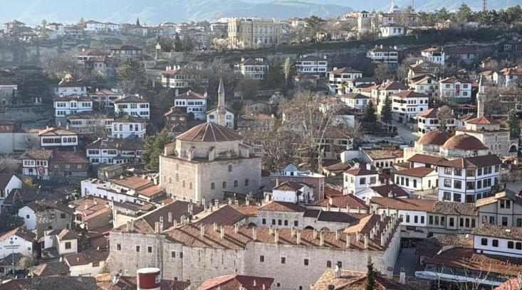 Tarihi kent Safranbolu’da bayram yoğunluğu