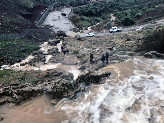 Mardin'de ‘bereketin müjdeleyicisi’ GAP Şelalesi ikinci kez akmaya başladı
