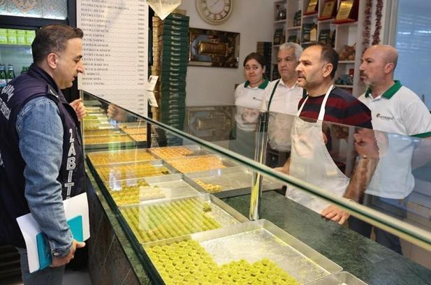 Nilüfer’de tatlı üreticilerine sıkı denetim
