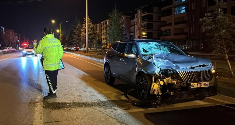 Konya’da otomobilin çarptığı kadın hayatını kaybetti