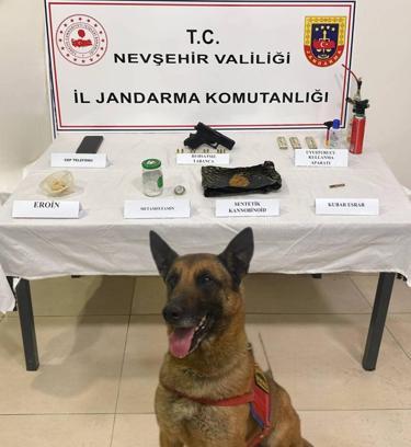 Nevşehir’de uyuşturucuya 1 gözaltı