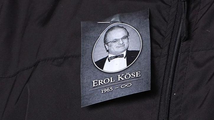 Yapımcı Erol Köse son yolculuğuna uğurlandı