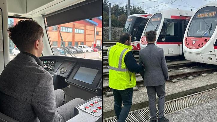 Koruma altındaki Onur'un vatmanlık hayali gerçek oldu