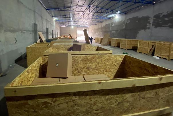 Adana’da 12 milyon 500 bin gümrük kaçağı makaron ele geçirildi