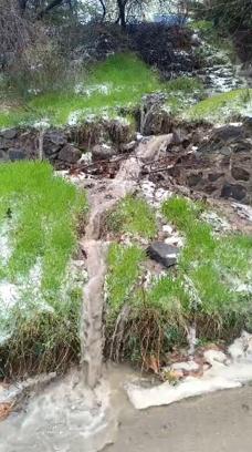 Elazığ’da sağanak ve dolu etkili oldu