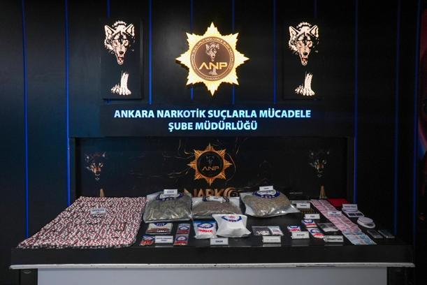 Ankara'da uyuşturucu operasyonları: 49 tutuklama