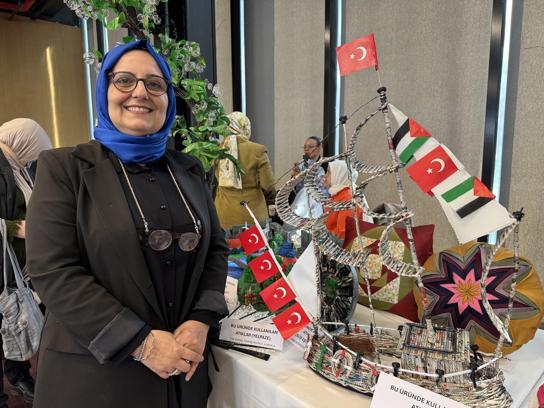 Atık malzemelerle Filistin’e giden Sumud gemisini yaptı