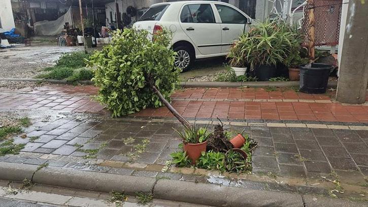 Bodrum’da tam fırtına günlük yaşamı olumsuz etkiledi
