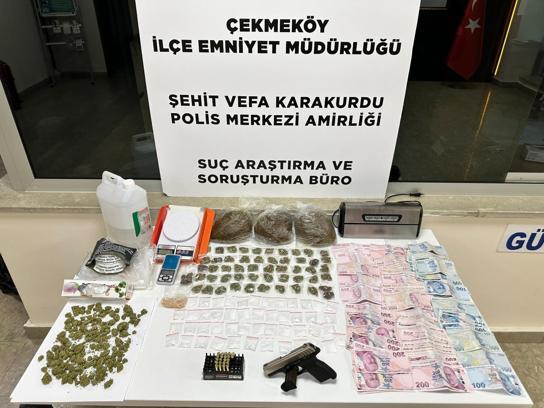 Çekmeköy’de uyuşturucu operasyonu: 2 şüpheli tutuklandı