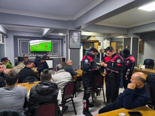 Keşan’da polisten ‘Huzur uygulaması’