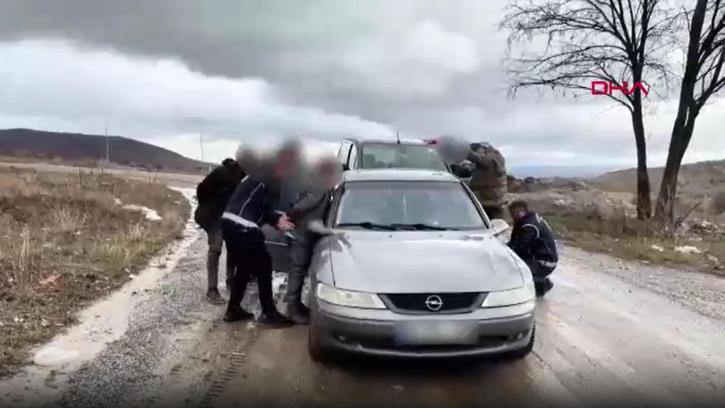 Yozgat'ta 3 kaçak göçmen yakalandı