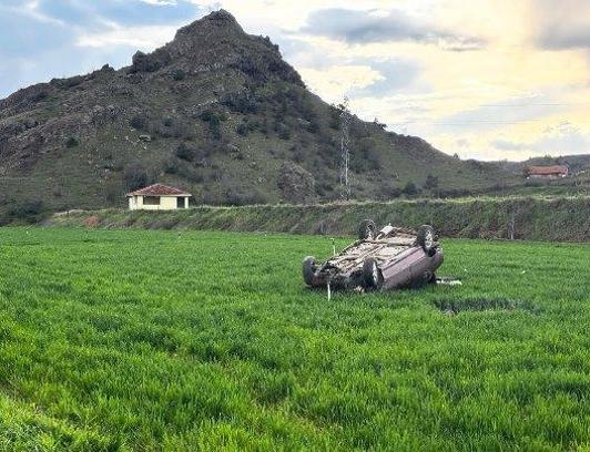 Çorum'da kaza:1 yaralı
