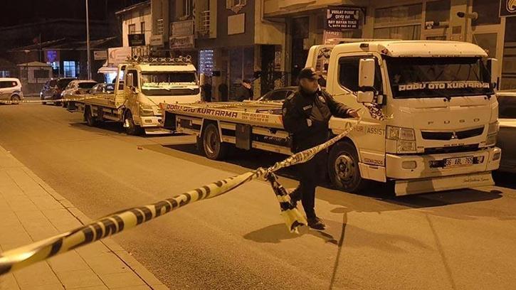 Kars’ta park halindeki iki adet çekici kurşunlandı