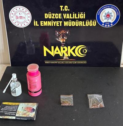 Düzce'de uyuşturucu operasyonu: 1 tutuklama