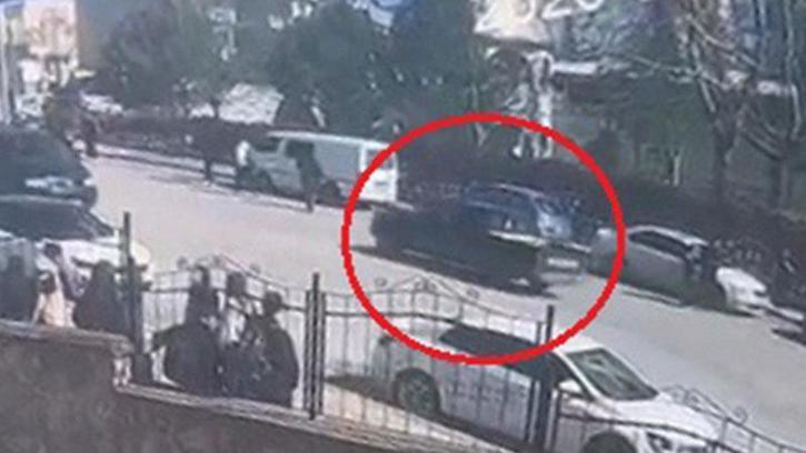 Drift atarken yayaya çarpan ehliyetsiz sürücüye 226 bin TL ceza; kaza kamerada