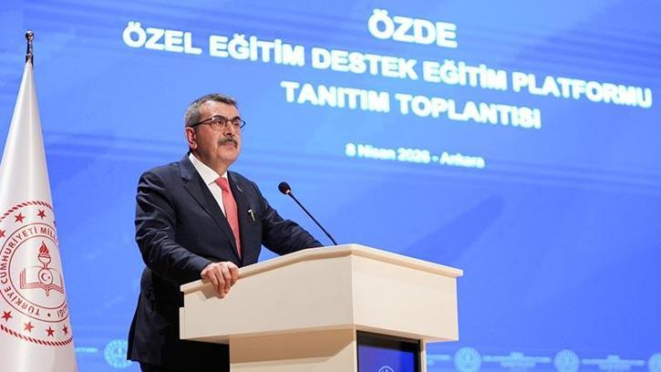 Bakan Tekin, ÖZDE platformunun tanıtımına katıldı