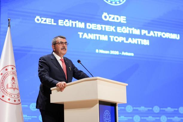 Bakan Tekin, ÖZDE platformunun tanıtımına katıldı