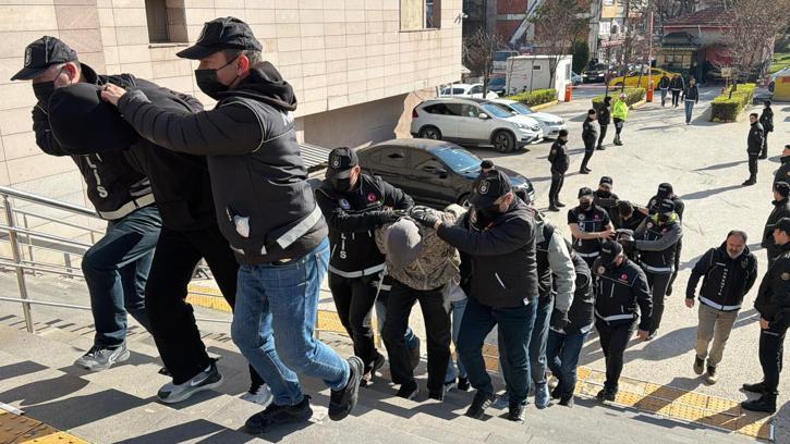 Eskişehir merkezli uyuşturucu operasyonu; 20 gözaltı