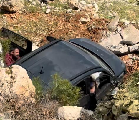 Otomobil şarampole düştü: 1 ölü, 3 yaralı