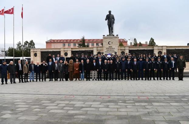 Keşan’da, Türk Polis Teşkilatı’nın 181’inci kuruluş yıldönümü töreni