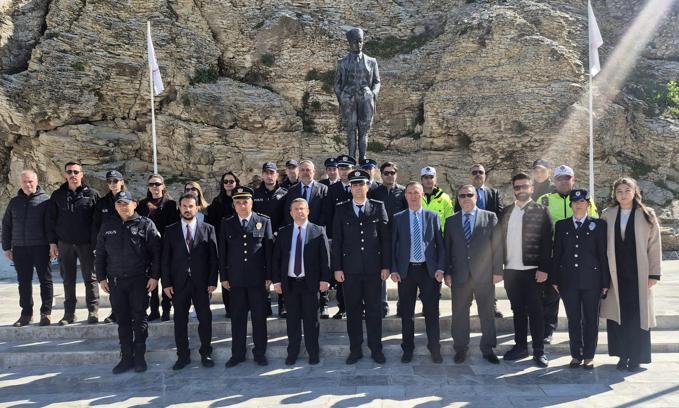 Eğirdir'de Türk Polis Teşkilatı'nın kuruluş yıl dönümü kutlandı