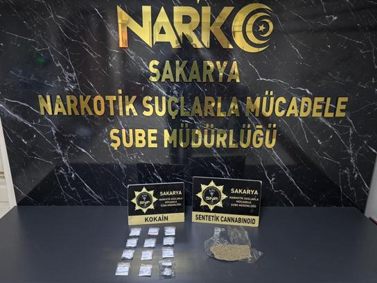 Sakarya'da uyuşturucu operasyonu: 1 tutuklama