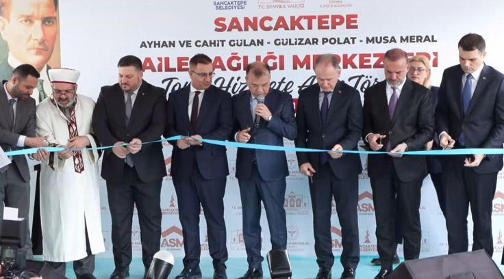 Sancaktepe’de üç yeni Aile Sağlığı Merkezi hizmete açıldı