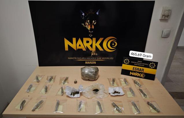 Mardin’de uyuşturucu operasyonlarında 24 şüpheli yakalandı