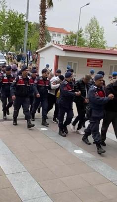 Aydın merkezli 10 ilde 'sahte sertifika' operasyonunda 17 şüpheli adliyede