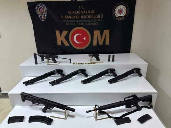 Elazığ’da ruhsatsız silah operasyonu: 1 tutuklama