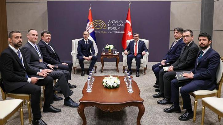 Cevdet Yılmaz'dan Antalya Diplomasi Forumu temasları