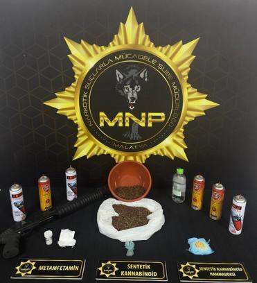 Malatya'da uyuşturucu operasyonuna 7 tutuklama