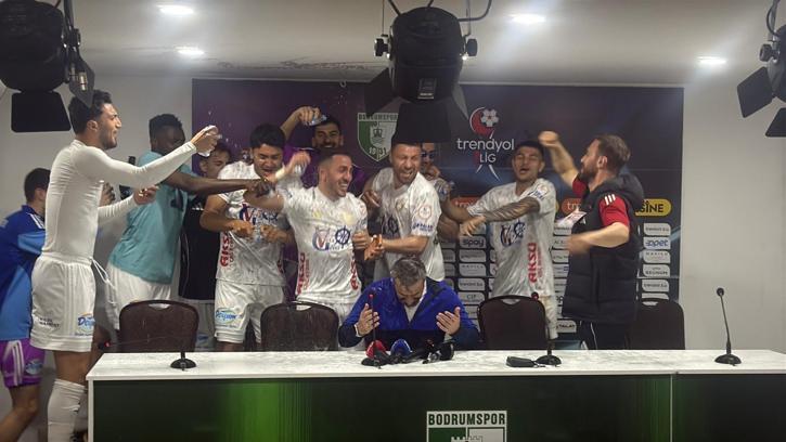 Erzurumspor'da Özbalta'ya sulu sürpriz