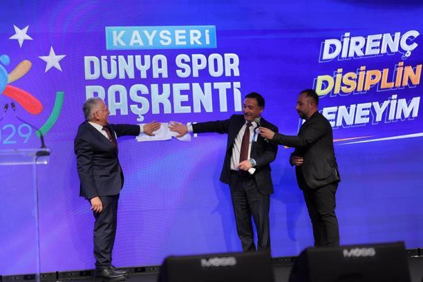 Kayseri, ‘2029 Dünya Spor Başkenti’ ünvanı için gün sayıyor
