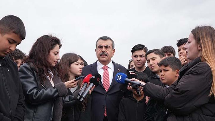 Bakan Tekin: Okullarda güvenlik tedbirlerini alacak bir dizi etkinlik başlattık