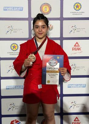 Burdurlu Ceylin Avrupa üçüncüsü