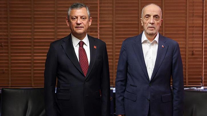 Özgür Özel, TÜRK-İŞ Genel Başkanı Atalay'ı ziyaret etti