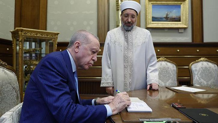 Cumhurbaşkanı Erdoğan, TDV'ye kurban vekaleti verdi