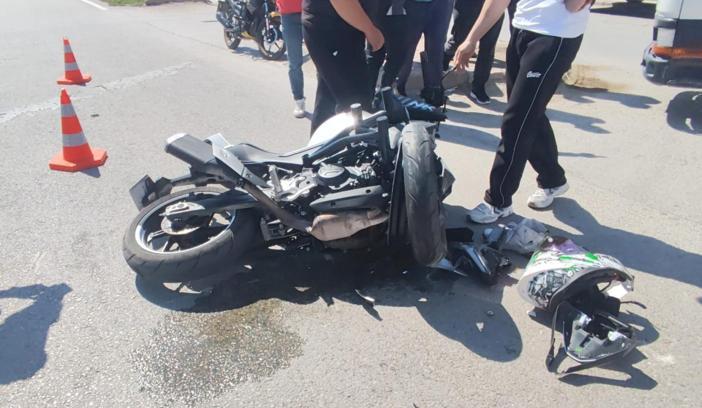 Aksaray'da ağır yaralanan motosiklet sürücüsü öldü