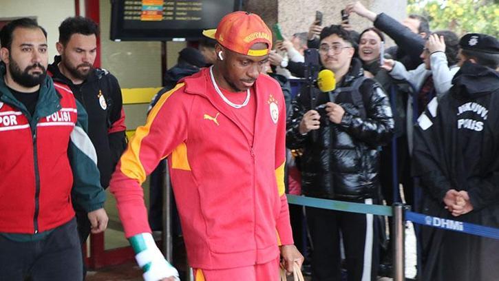 Galatasaray kafilesi, Samsun’a geldi
