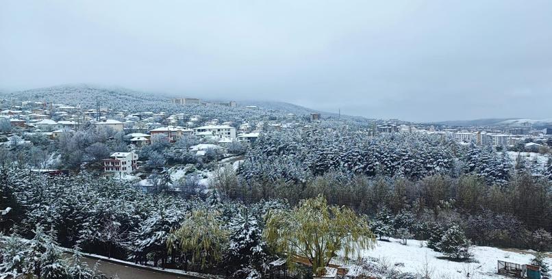 Yozgat'ta mayısta kar yağdı