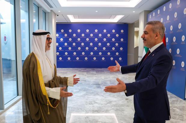 Bakan Fidan, Kuveytli mevkidaşı Al-Sabah bir araya geldi