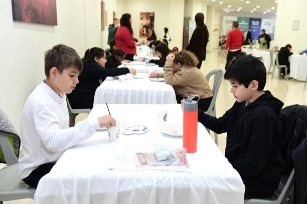 Kestel’de çocuklar ekranı bırakıp sanata yöneliyor