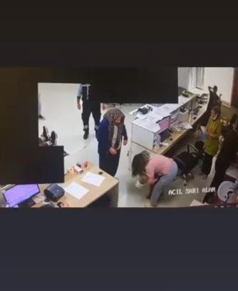 Nefes borusuna şeker kaçan Mina'yı, hemşire Heimlich manevrasıyla kurtardı