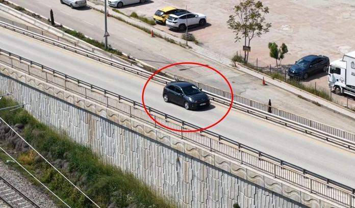 Denetimden kaçmak için ters yöne giren ehliyetsiz sürücüye 82 bin lira ceza