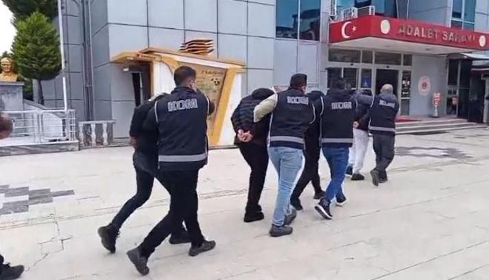 Ordu merkezli operasyonlarda 41 şüpheli tutuklandı