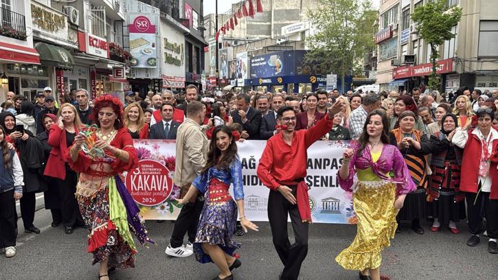 Tekirdağ'da Kakava ve Hıdırellez Şenliği'nde renkli görüntüler