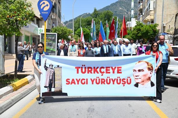 Anamur'da Türk Dil Bayramı kutlandı