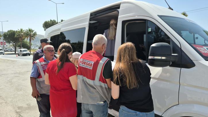 Bodrum'da yetkisiz taşımacılık yapanlara denetim
