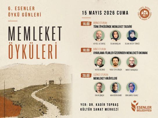 6’ncı Esenler Öykü Günleri başlıyor
